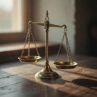 Brass scales seen in soft focus